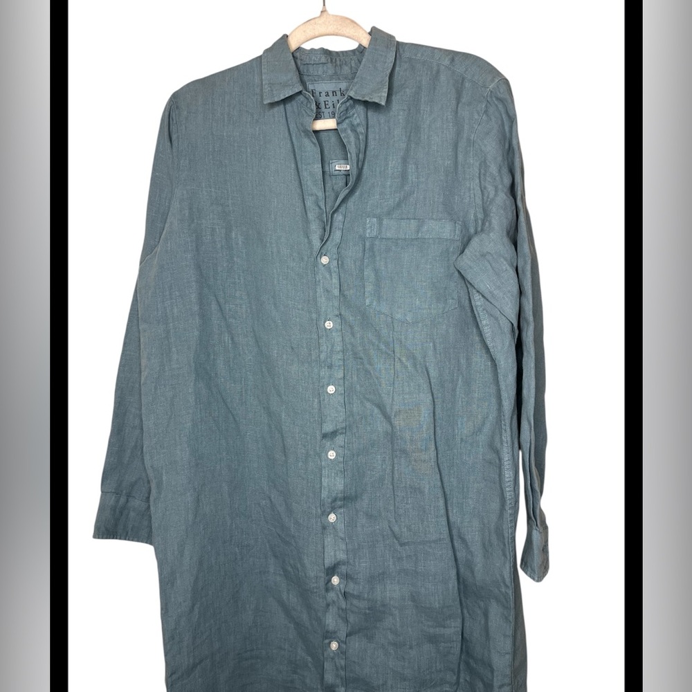 Frank & Eileen Rory linen dress size M - Picture 5 of 8